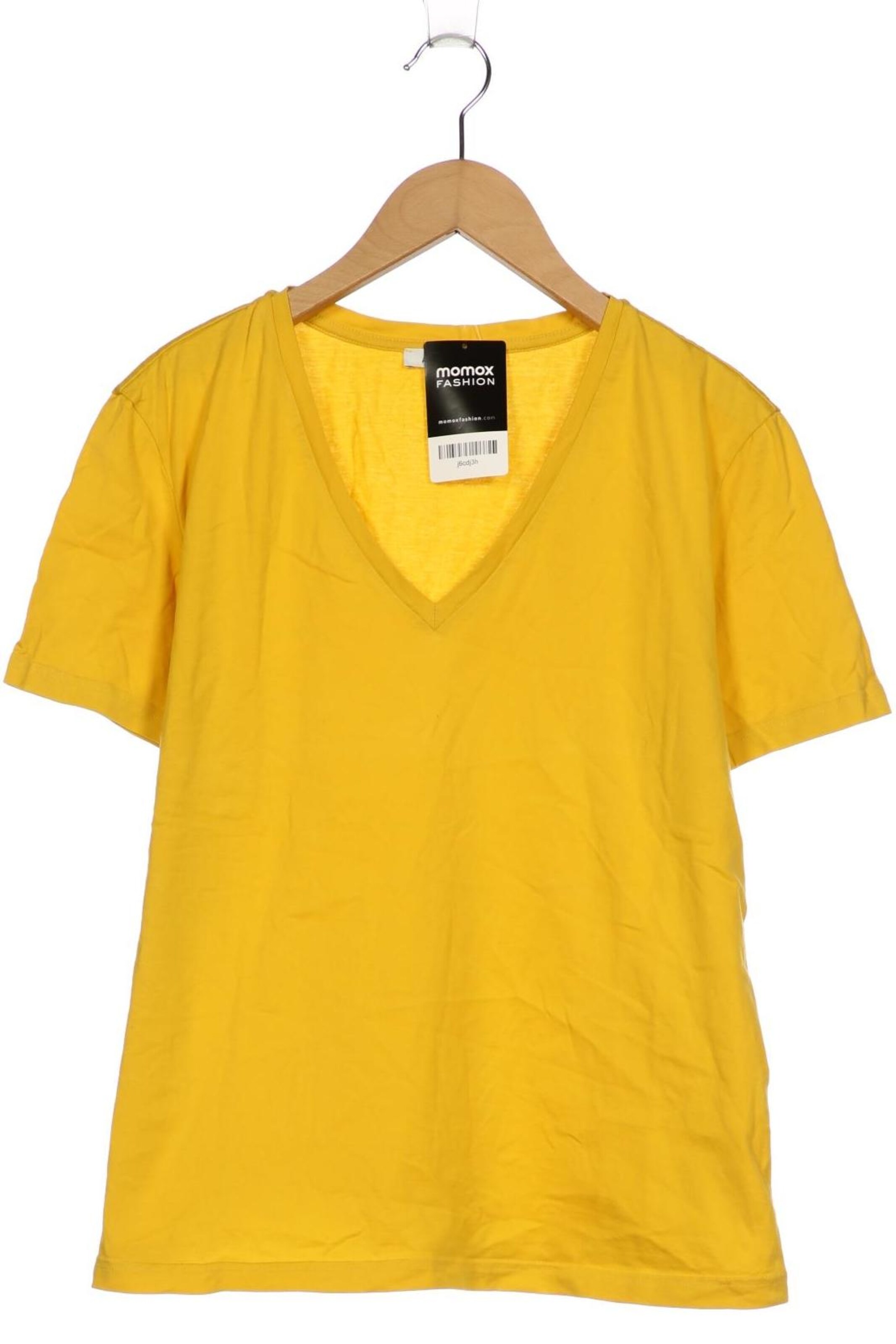 hessnatur Top & Shirt in XL in Yellow: front