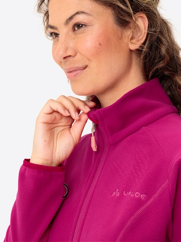 VAUDE Functionele fleece jas 'Rosemoor' in Roze