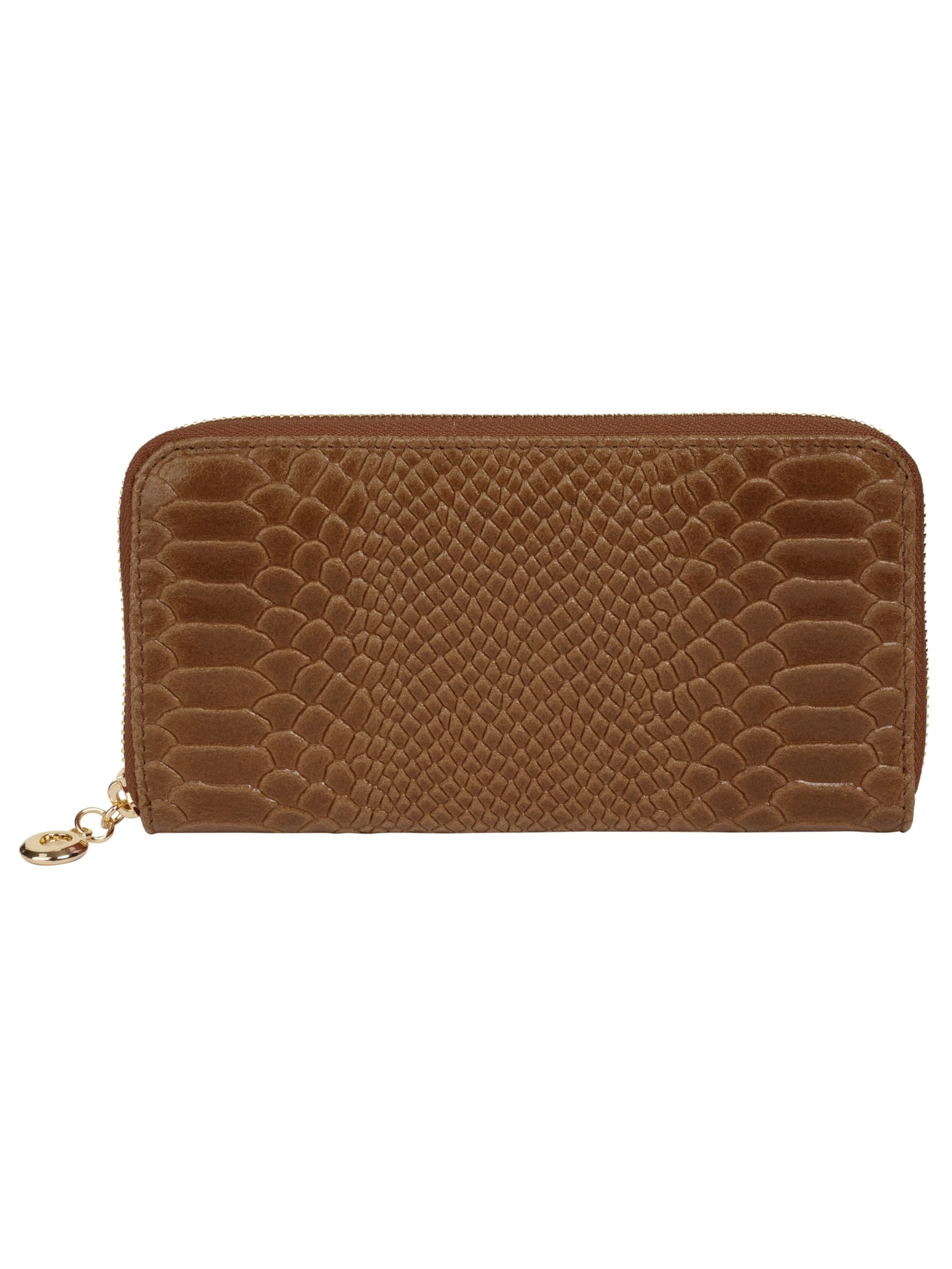 Samantha Look Wallet in Brown: front