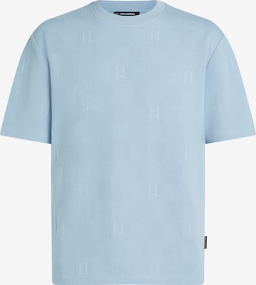Karl Lagerfeld Shirt in Blue: front