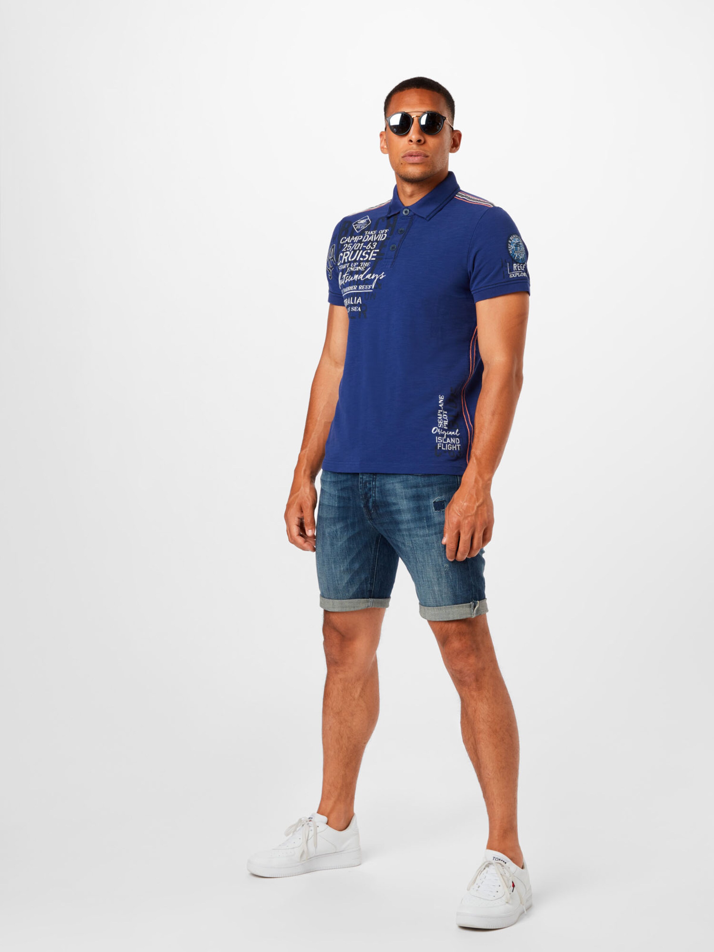 Männer Große Größen CAMP DAVID Poloshirt in Marine, Navy - QQ47625 Männer Große Größen CAMP DAVID Poloshirt in Marine, Navy - QQ47625