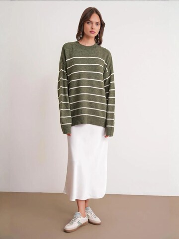 Pull-over oversize MixRay en vert
