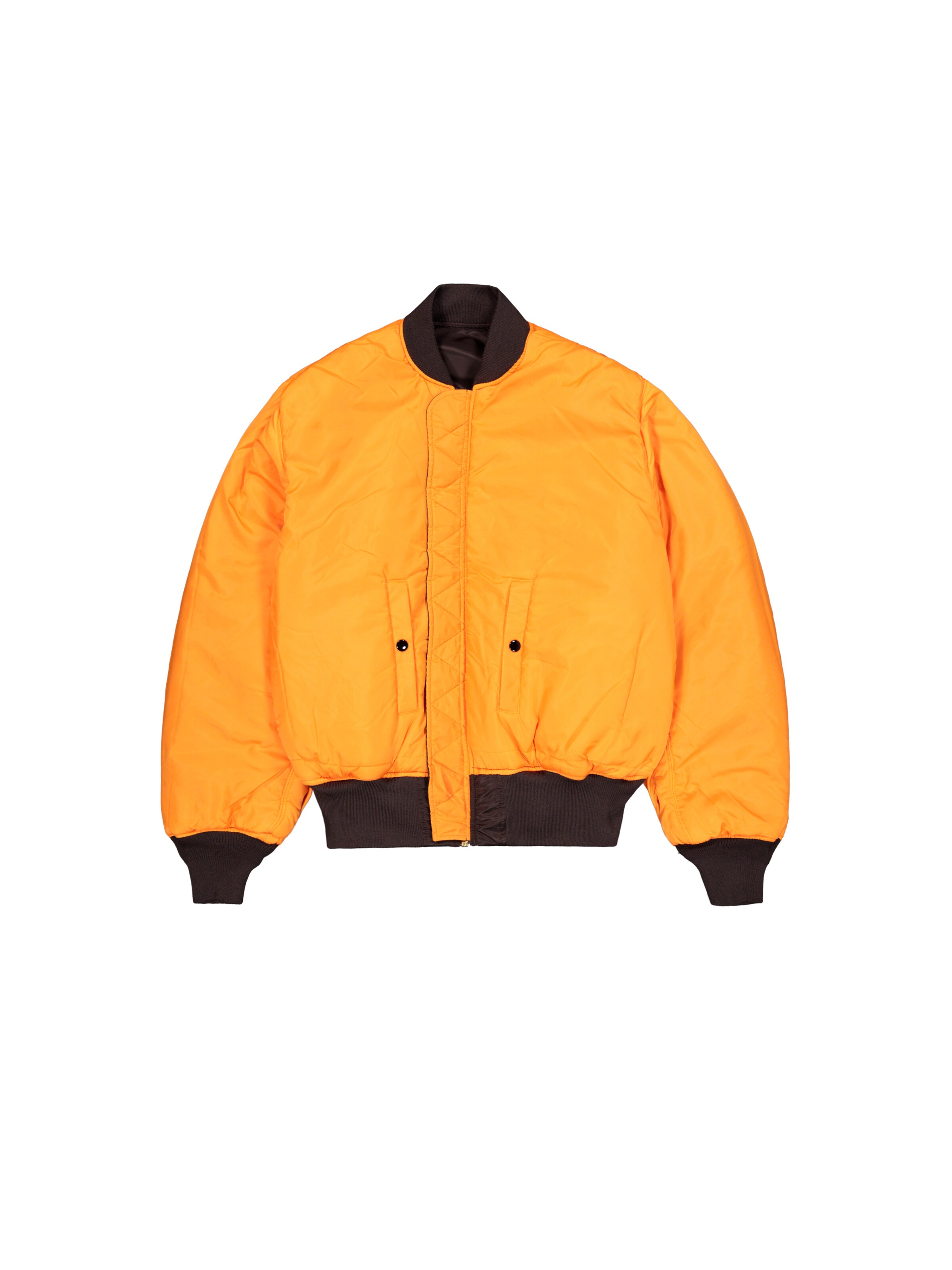 ALPHA INDUSTRIES Prehodna jakna 'MA-1 Heritage' | rjava barva