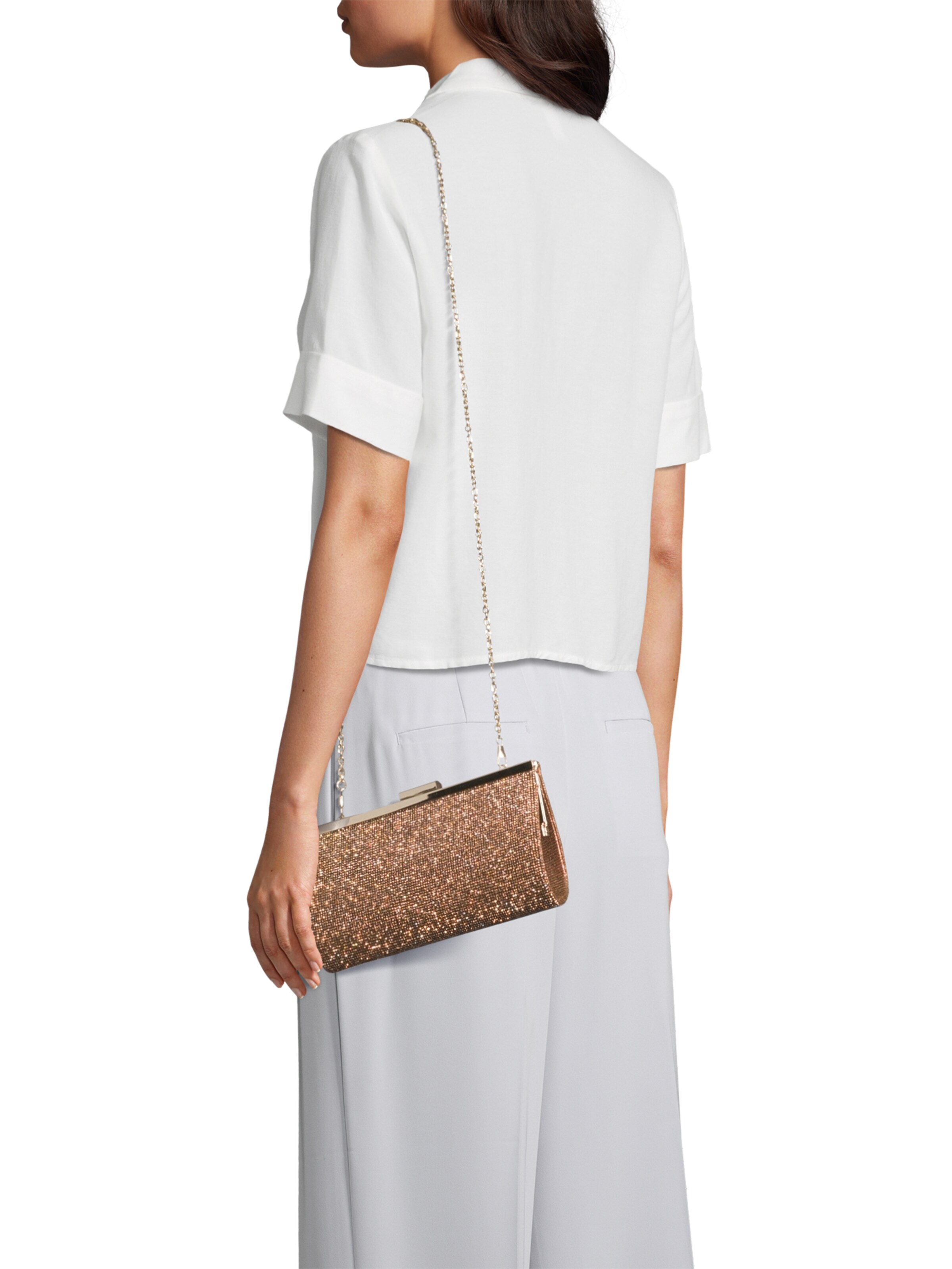 mascara Клатч в Бронзовый