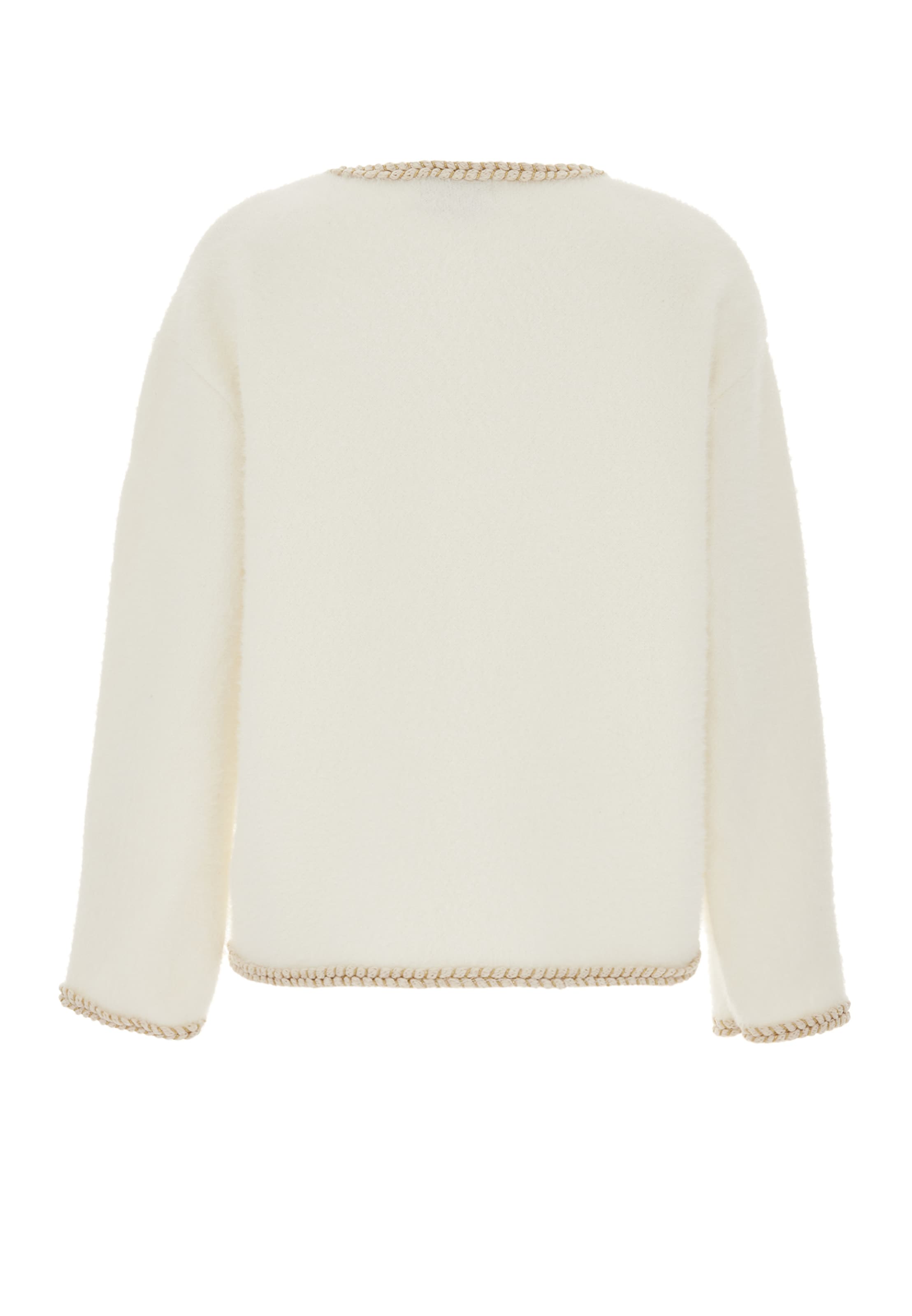 CHANI Strickjacke in Weiß