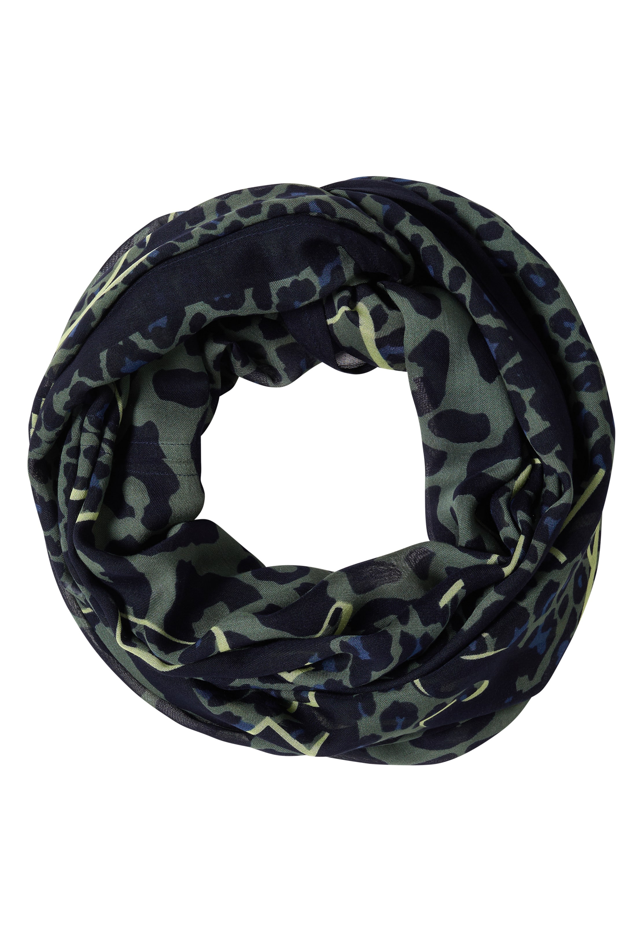 CECIL Scarf in Green: front