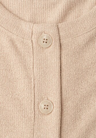 STREET ONE Strickjacke in Beige