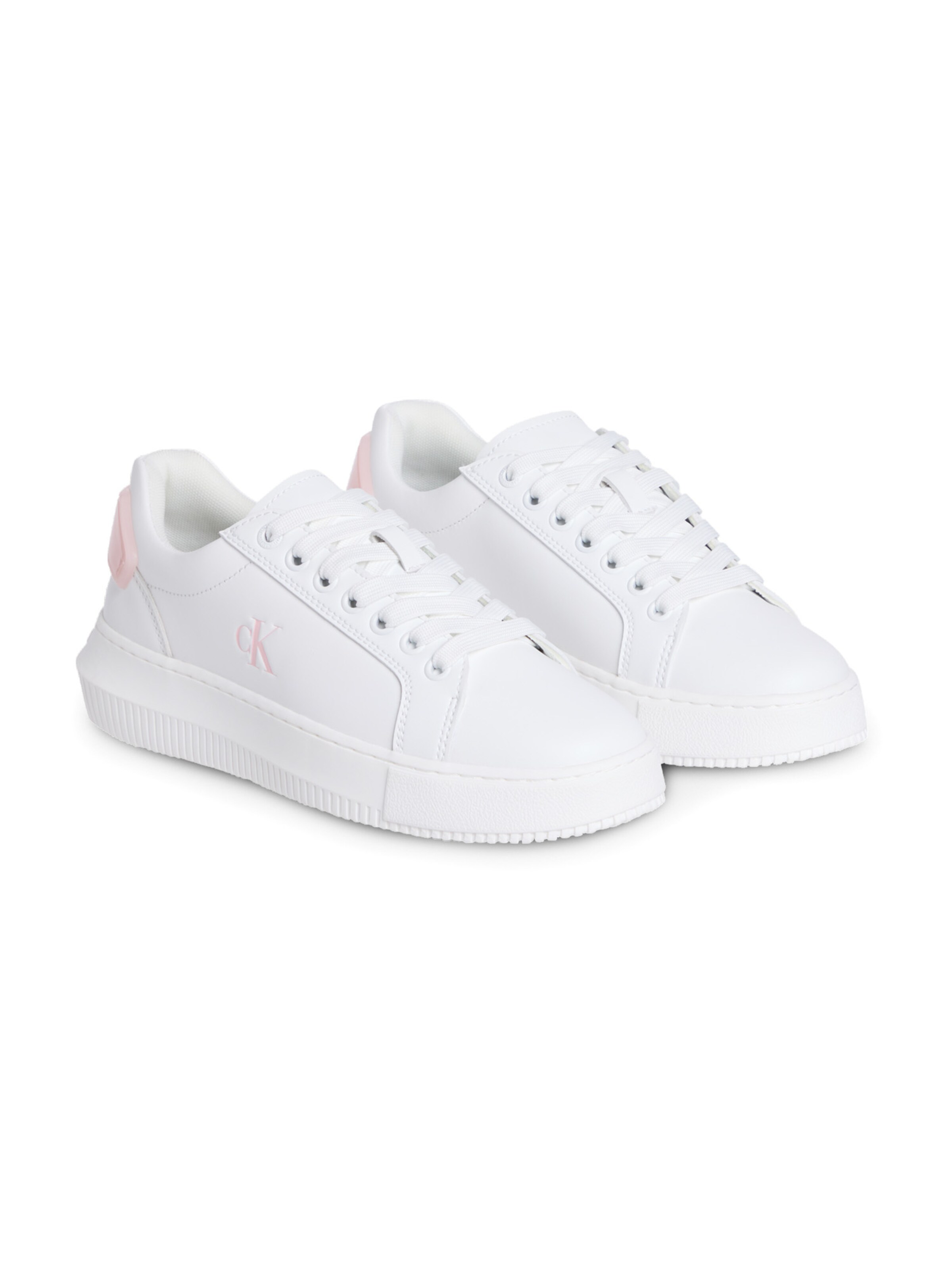 Calvin Klein Platform trainers in White