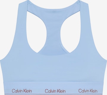 Soutien-gorge de sport Calvin Klein Sport en bleu : devant