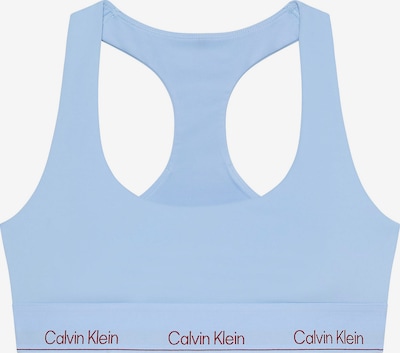 Calvin Klein Sport Sport-BH in hellblau / rot, Produktansicht