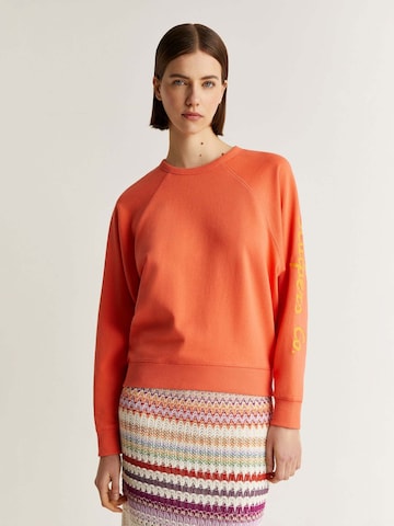 Scalpers Sweatshirt in Orange: front