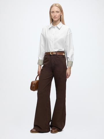 Barbour - Blusa 'Alverstone' en blanco