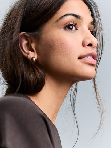 Bershka Uhani | zlata barva: sprednja stran