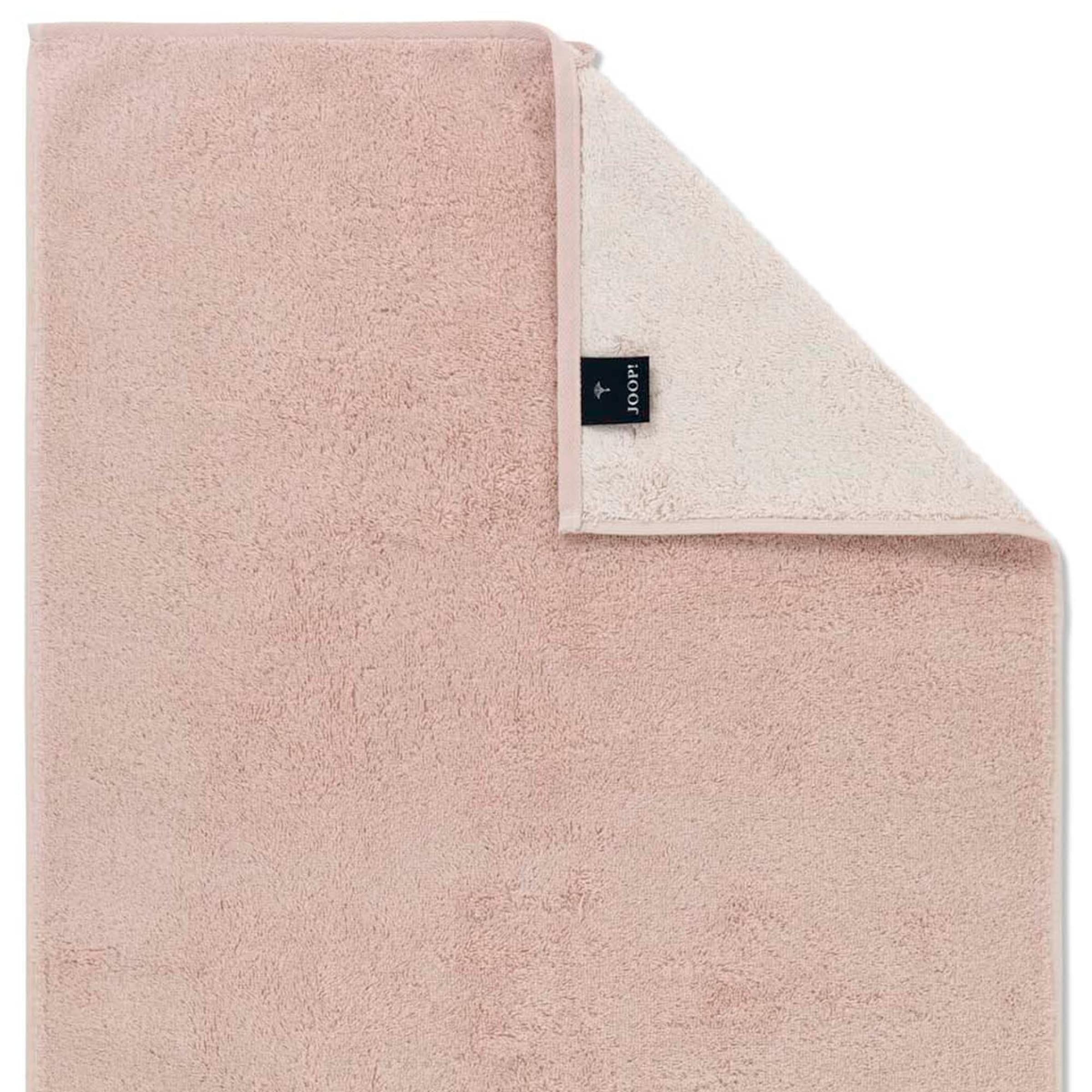 JOOP! Shower towel 'Doubleface' in Pink
