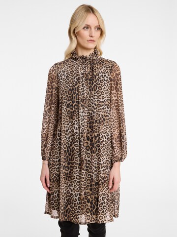 Ana Alcazar Blouse in Beige: front