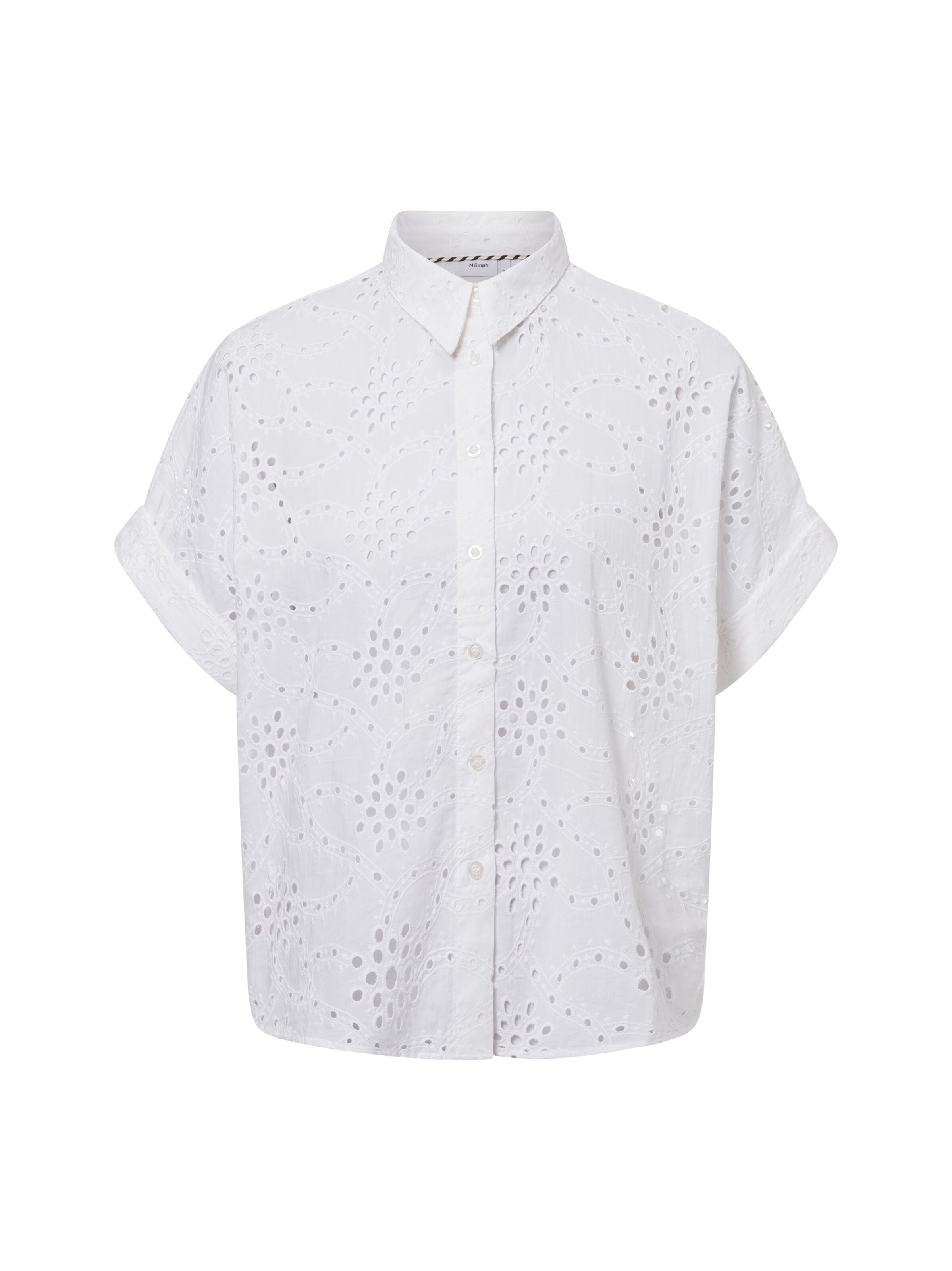 NÜMPH Bluse 'Karissa' in Weiß: Vorderseite