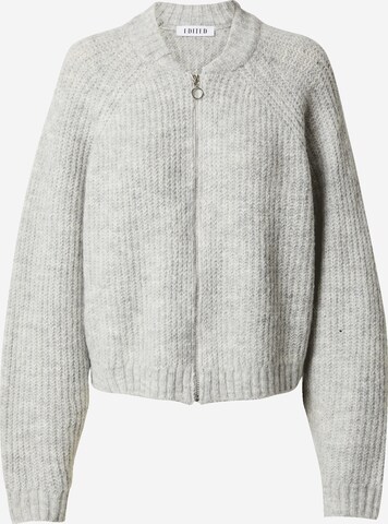 EDITED Cardigan 'Rani' i grå: forside