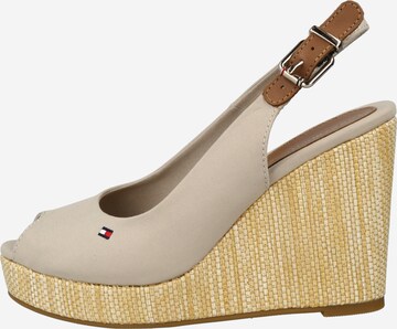 TOMMY HILFIGER - Sandália 'Elena' em cinzento