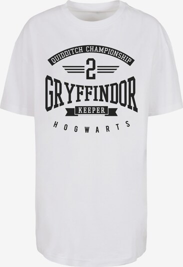 F4NT4STIC T-Shirt 'Harry Potter Gryffindor Keeper' in schwarz / weiß, Produktansicht