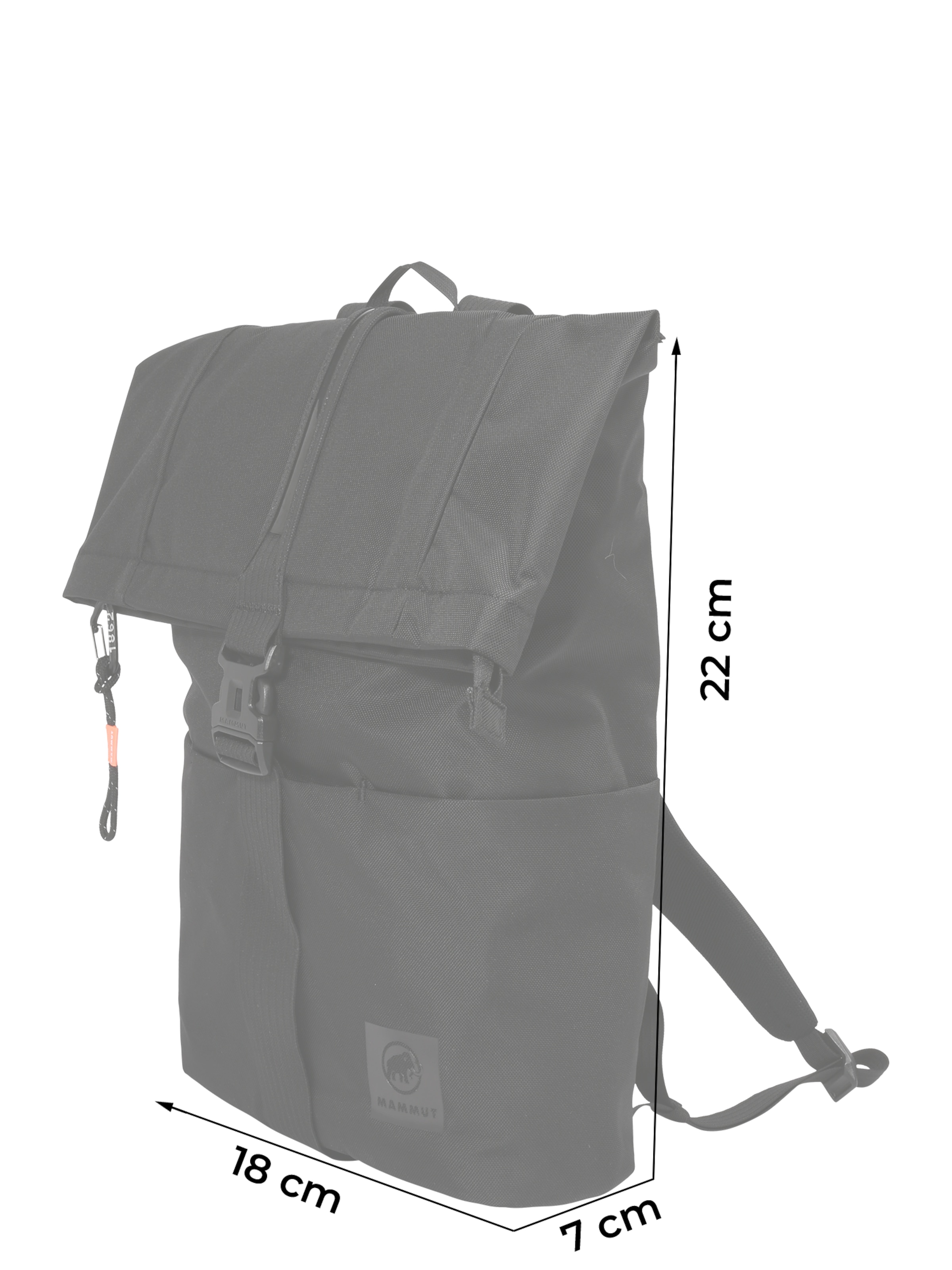 Sac à dos de sport 'Xeron' MAMMUT en noir