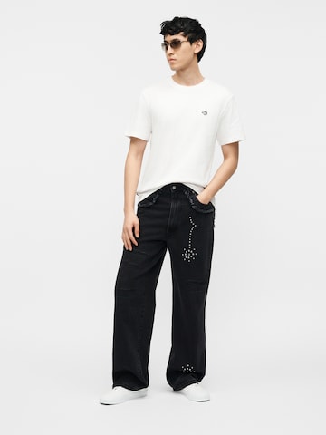 ELEMENT T-Shirt 'PIZZA' in Weiß