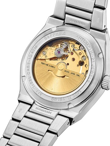 Lotus Analogové hodinky 'Automatic watch Automatico' – stříbrná