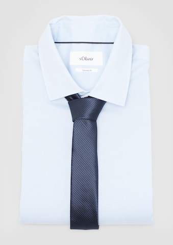 Cravate s.Oliver BLACK LABEL en bleu