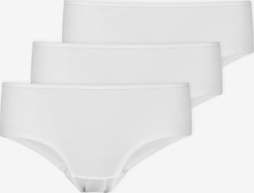 SNOCKS Boyshorts in White: front