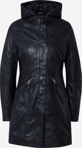 Gipsy Between-Seasons Coat 'Marsha' in Black: front