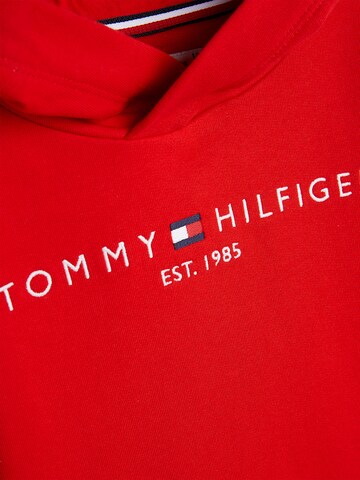 Felpa 'Essential' di TOMMY HILFIGER in rosso