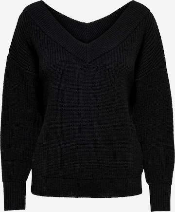 ONLY Pullover 'Melton' in Schwarz: predná strana