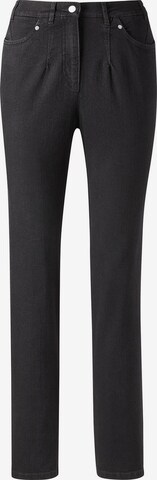 Goldner Slim fit Jeans 'Carla' in Black: front