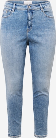 Calvin Klein Jeans Curve Skinny Jeans in Blauw: voorkant