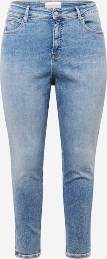Calvin Klein Jeans Curve Calças de ganga em azul ganga, Vista do produto