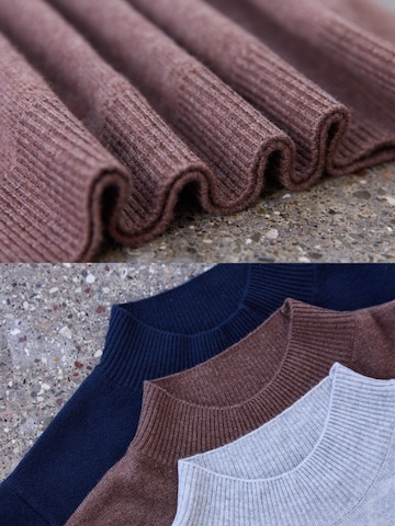 Pull-over 'Heritage Merino Cashmere' DANISH ENDURANCE en gris
