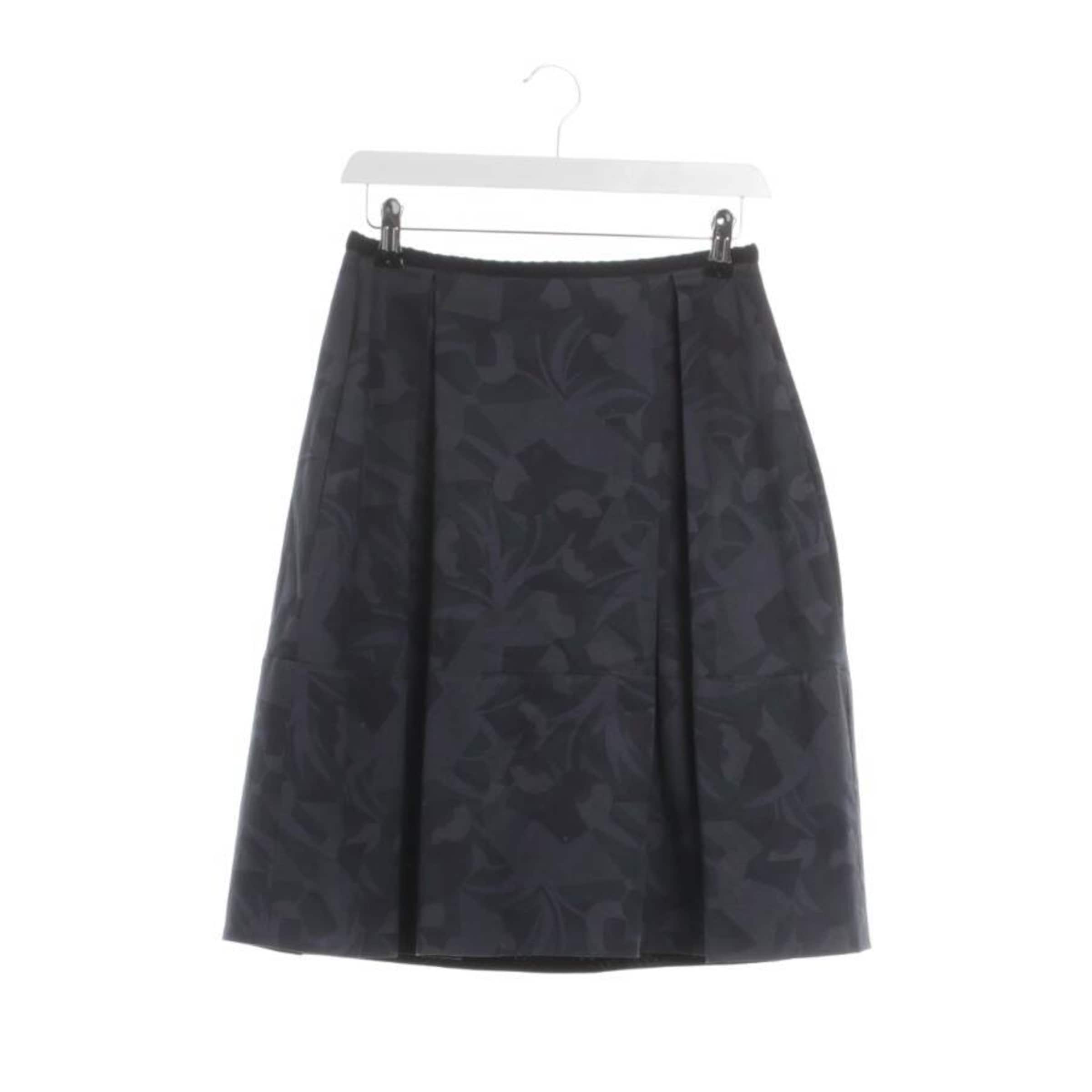 Odeeh Skirt in XS in Blue: front