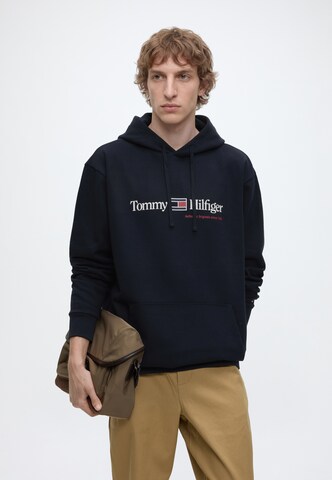 Tommy Hilfiger Big & Tall Μπλούζα φούτερ σε μπλε