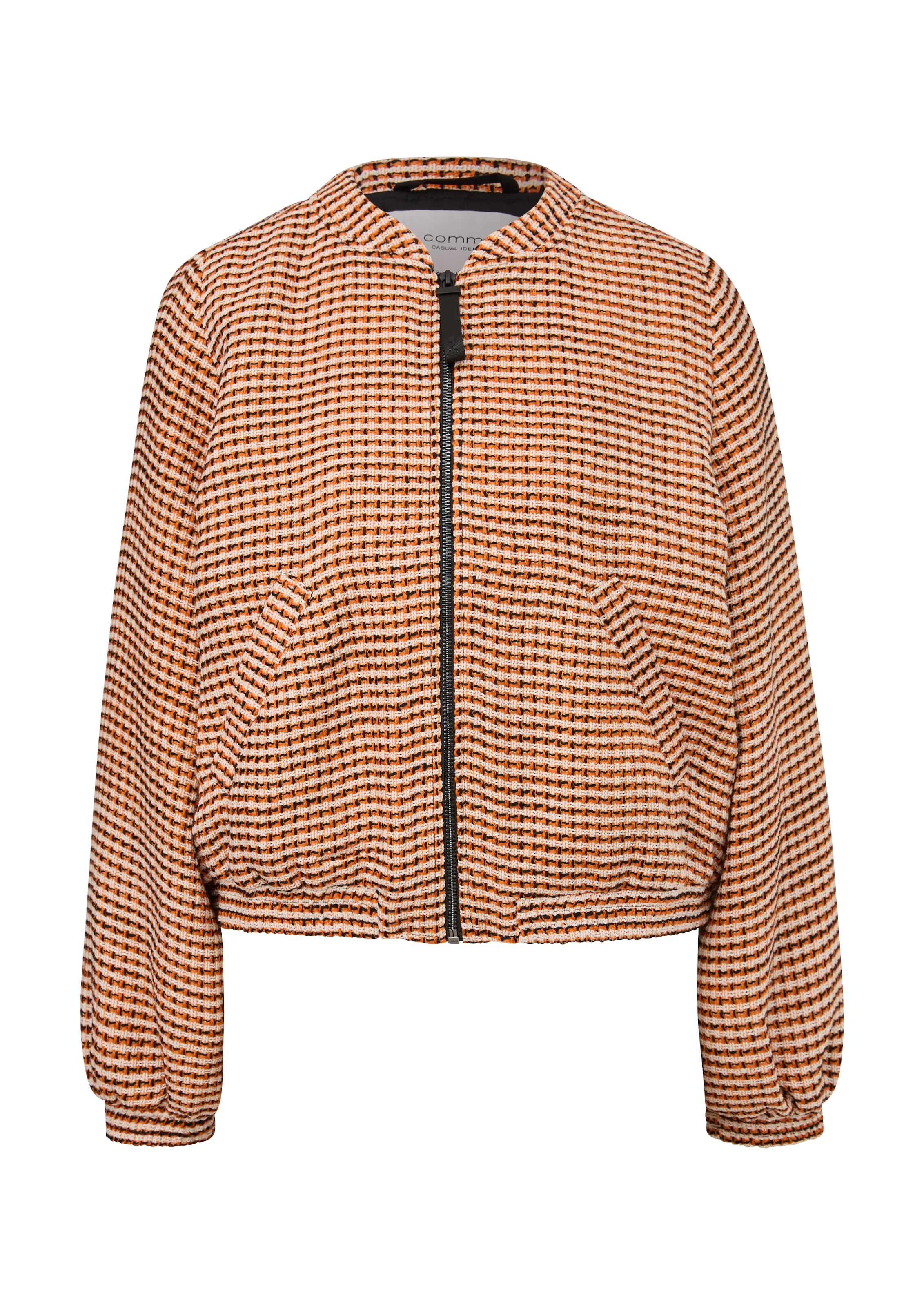 comma casual identity Übergangsjacke in Orange: Vorderseite
