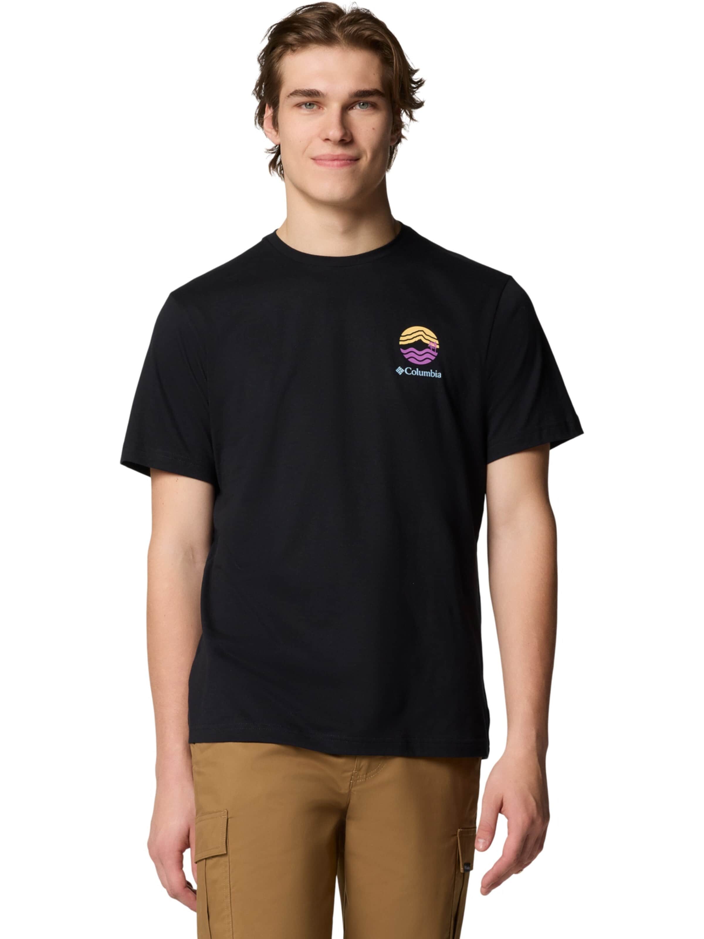 COLUMBIA Shirt 'Columbia Kettle River Outdoor' in Zwart: voorkant
