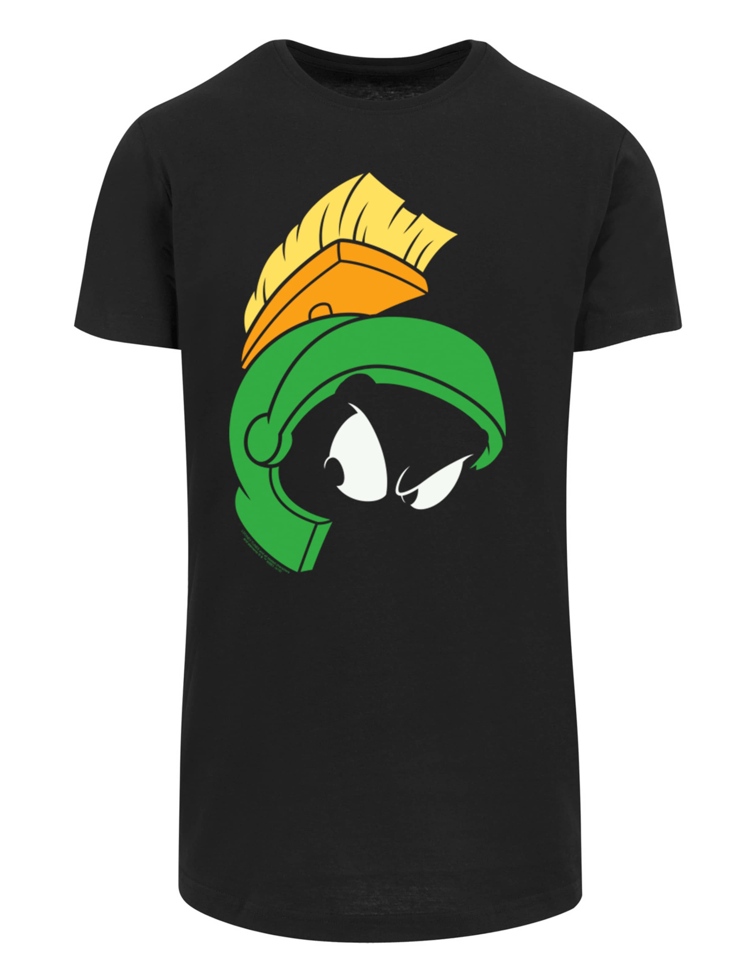 T-Shirt 'Looney Tunes ' F4NT4STIC en noir : devant