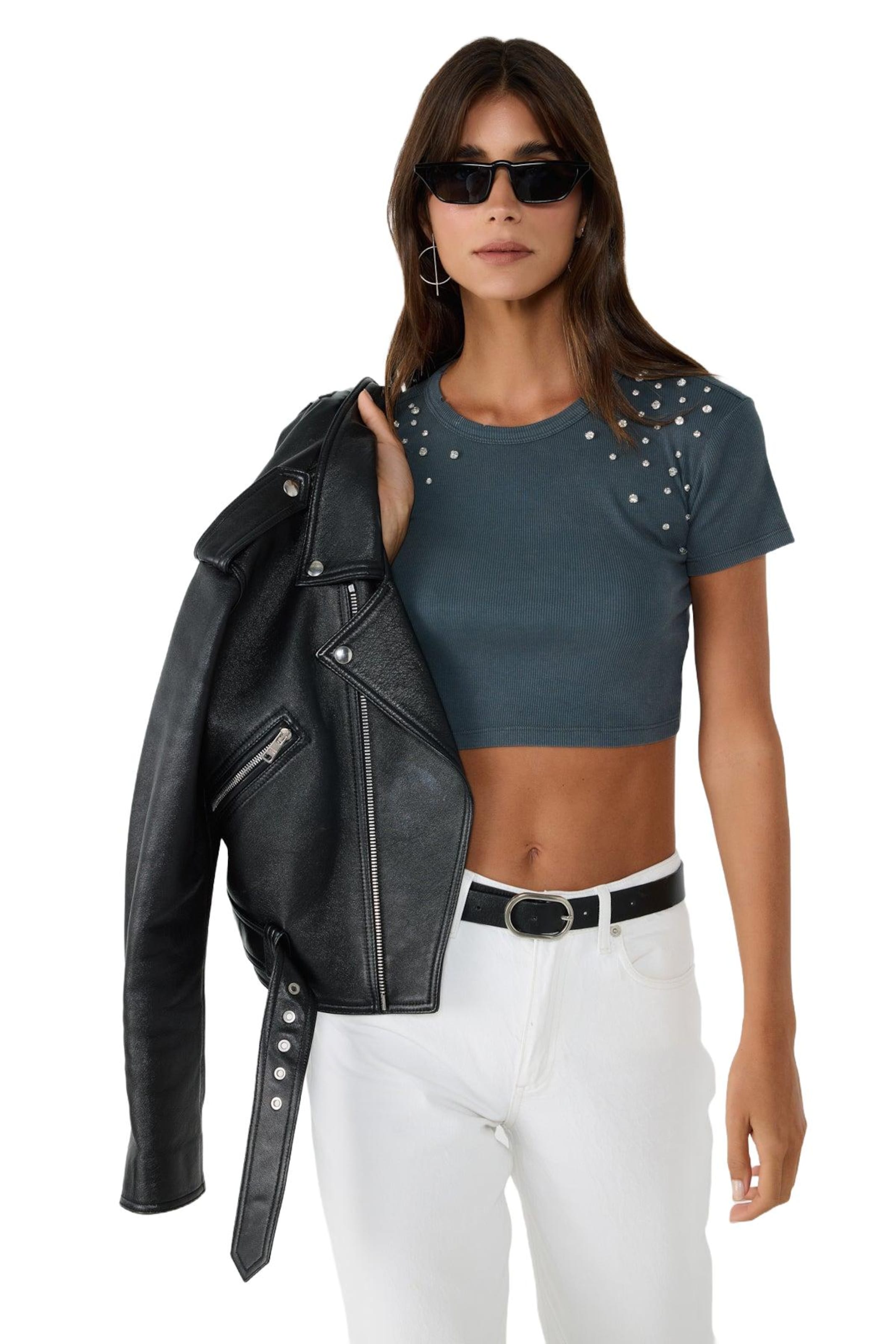 No Matter What Shirt in Groen: voorkant