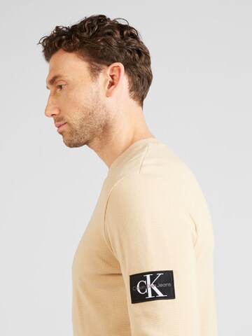 Calvin Klein Jeans Paita värissä beige