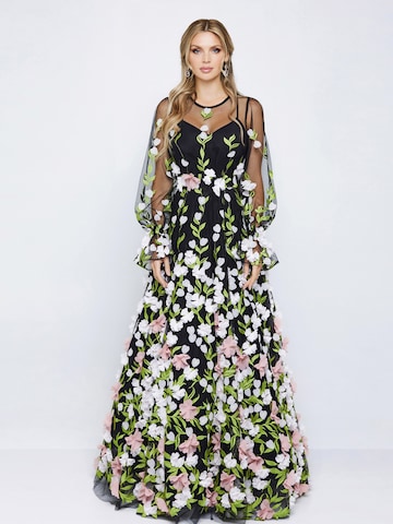 MATSOUR’I Evening dress 'Francesca' in Pink: front