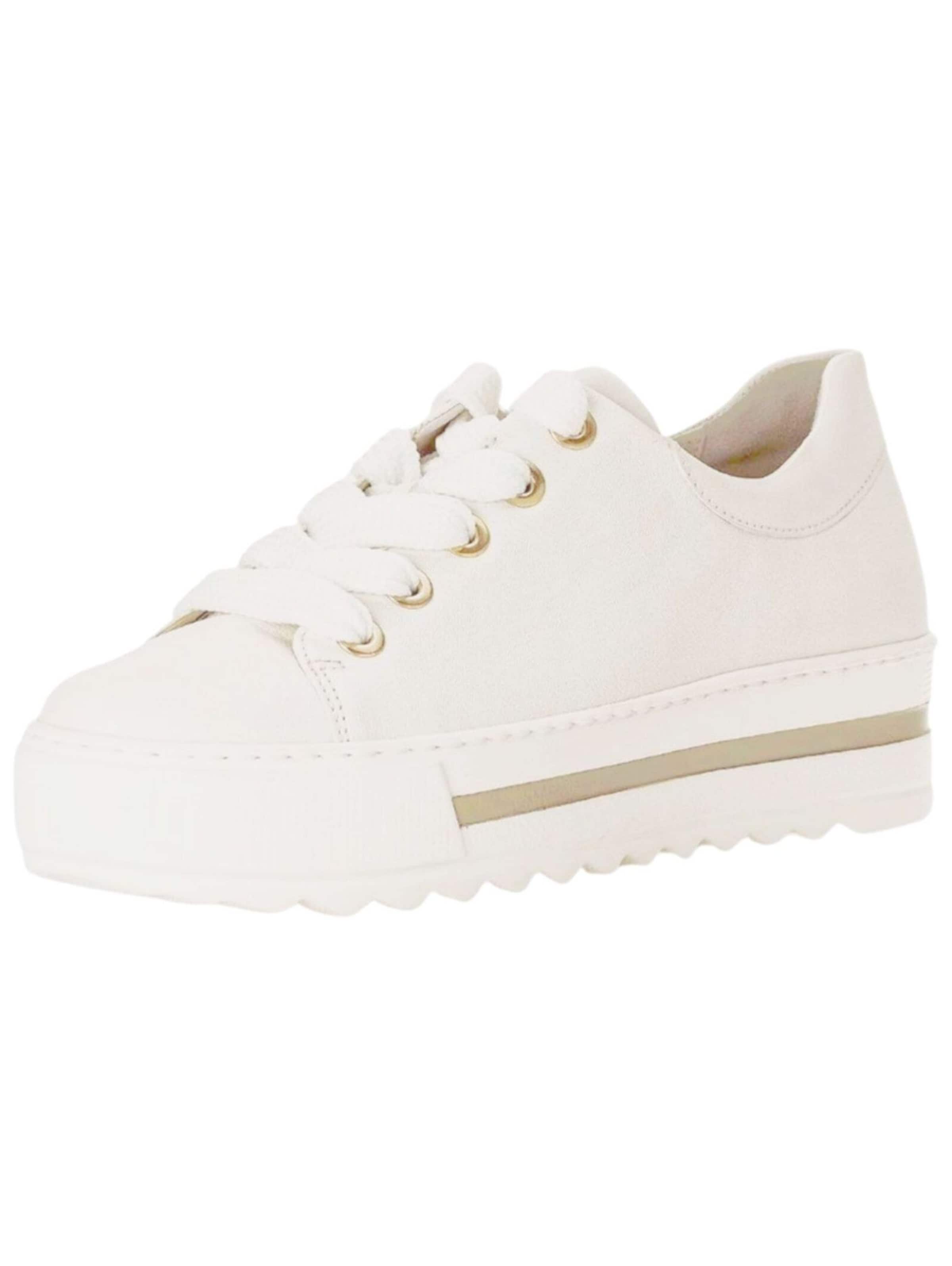 GABOR Sneakers laag in Wit: voorkant
