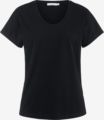 hessnatur - Camisa em preto: frente