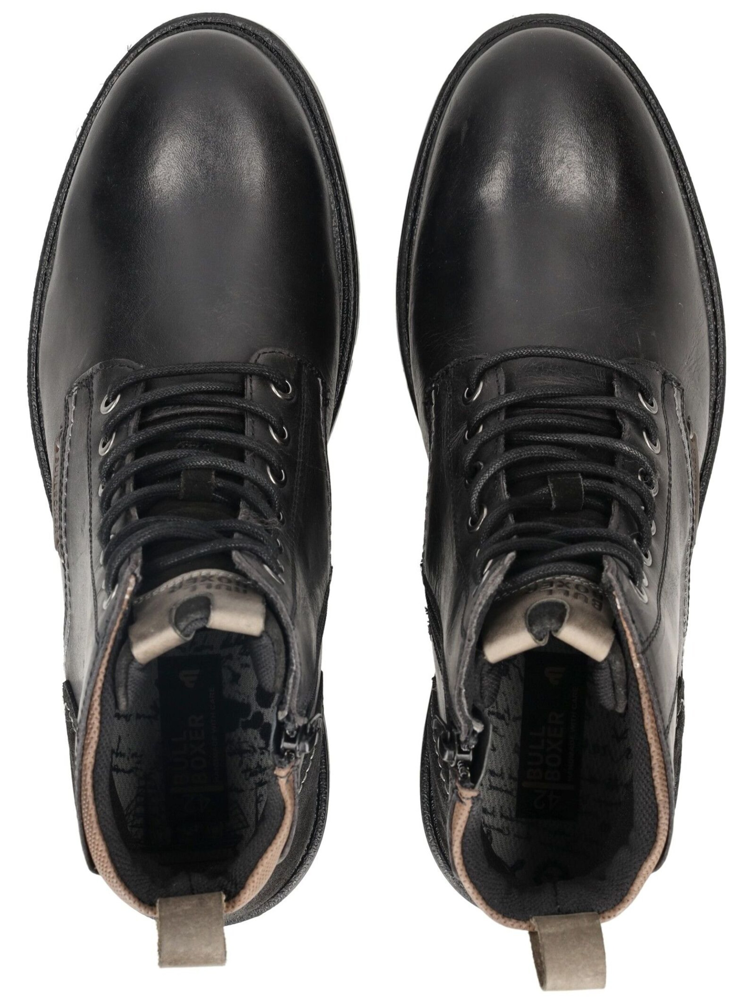 BULLBOXER Veterboots in Zwart