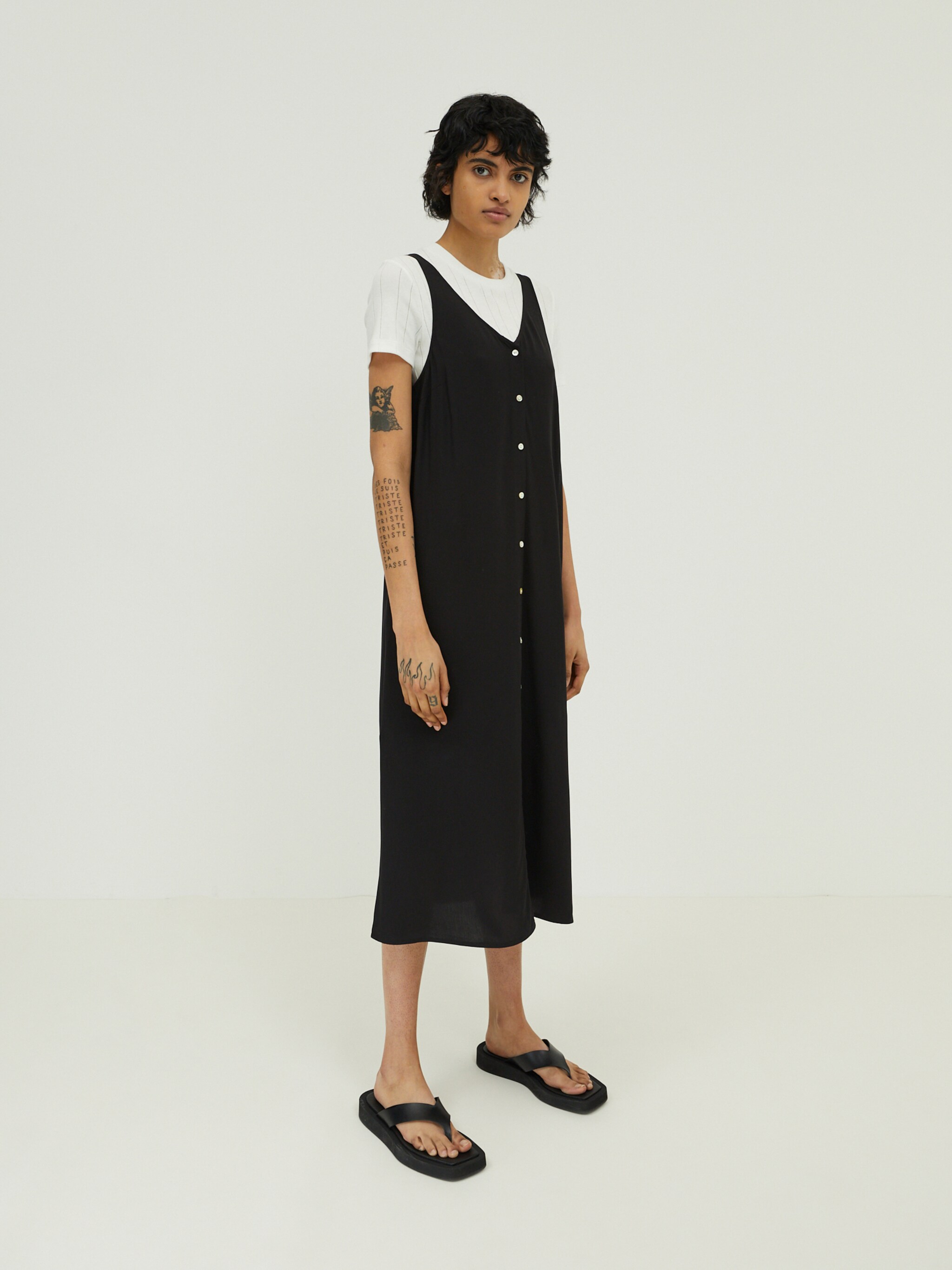 EDITED Producten Jurk 'Celina' Zwart