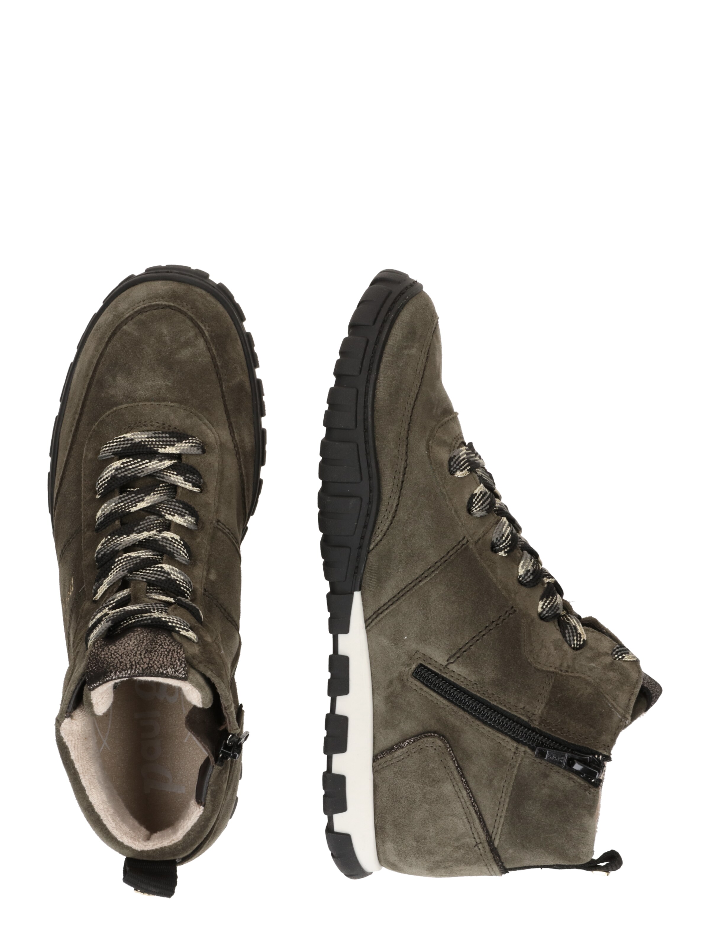 Baskets hautes Paul Green en vert