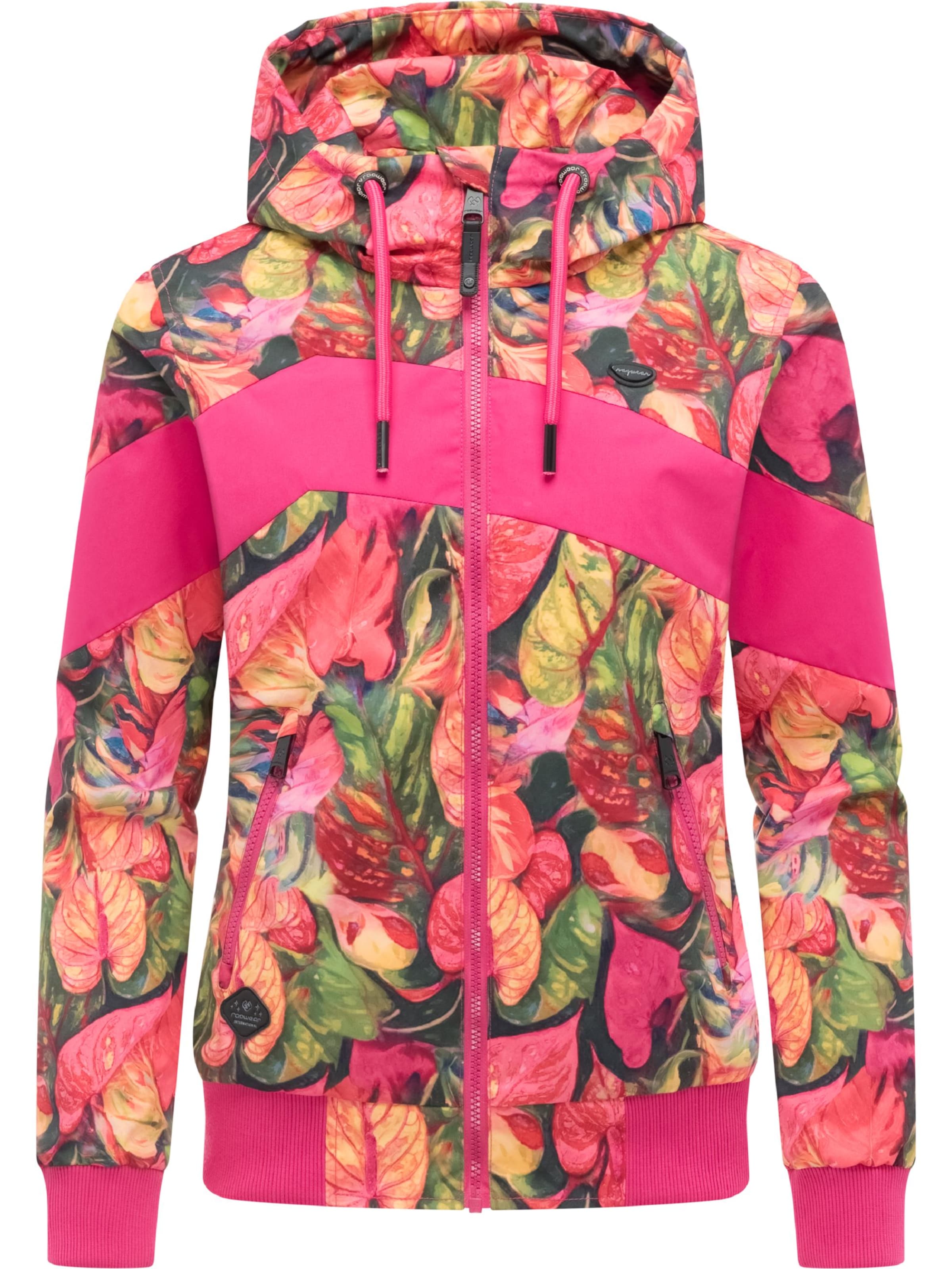 Ragwear Jacke 'Nuggie' in Pink: Vorderseite