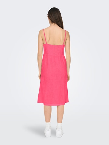 ONLY Summer Dress 'Luna' in Pink